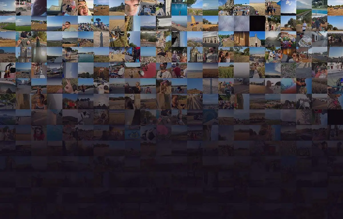 Mosaico con fotografías enviadas al concurso del Contraeclipse